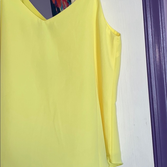 Forever 21 Flowy Yellow Tank Top - Picture 3 of 5